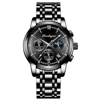 Multifunctional Men's Watch Luminous Waterproof Quartz Wrist Watch