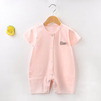 Baby Jumpsuit Short Sleeved Summer Newborn Hoodie