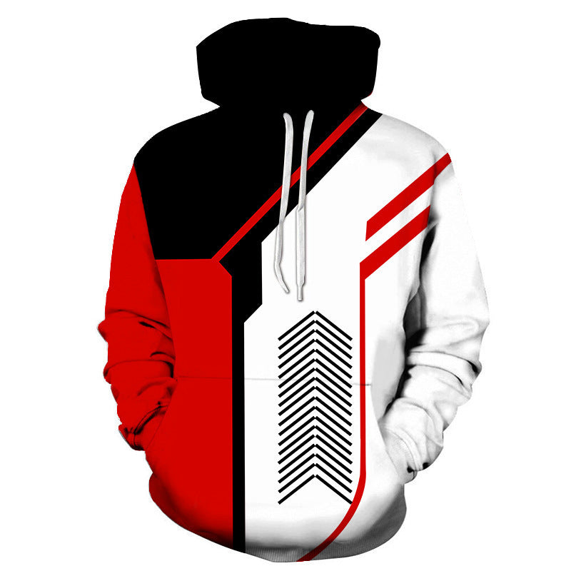 3D Thermal Transfer Hoodie Men