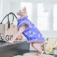 Spring Style Fur-Free Cat Clothes Sphinx And Devon Rex Vest