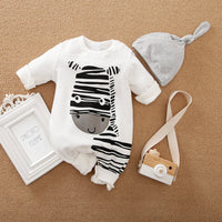 Jumpsuit Spring And Autumn Hooded Baby