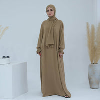 Middle East Dubai Turkey Headscarf Dress