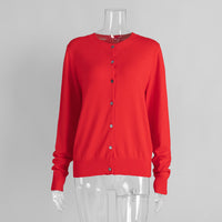Womens Turtleneck Sleeveless Base Layer Top Sweater Cardigan Set