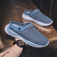 Men's Pump Semi-slipper Sandals Non-slip Sports Hollow Beach Shoes