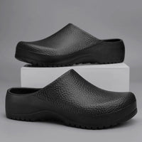 EVA Waterproof And Non-slip Closed-toe Men's Slippers