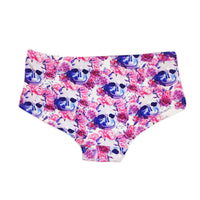 Personality Skull Small Boxer Swimming Shorts Men's