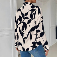 Women's Printed Casual Long-Sleeve Shirt