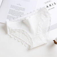 Thread Princess Low-waist Briefs With Cotton
