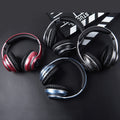 Folding LED Wireless Over-Ear Bluetooth Sports Headphones