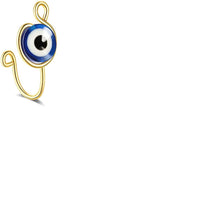 Stainless Steel Devil's Eye False Nose Ring