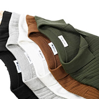 Men's Vertical V-neck Young Lapel Casual Sweater