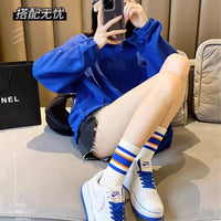 Super Hot All-matching Sports Outerwear Long Socks Long Tube