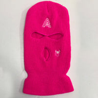 Spider-embroidered Warm Knitted Three-hole Hat