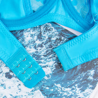Women's Lingerie, Polka Dot Style, Blue