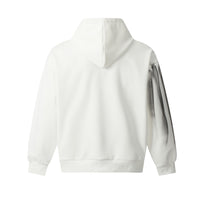 Spray Painting Dirty Hooded Loose Sweater Men