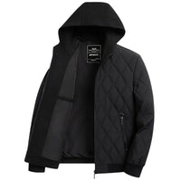 Men's Autumn And Winter Thickening Jacket Hooded