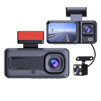 Night Vision Driving Recorder HD 1080 Three Lens
