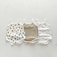 Korean Style Baby Summer Wear Jumpsuit Thin