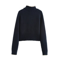 Ladies Bow Decorative Vest Pullover Sweaters