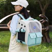 Portable Breathable Backpack For Pets