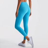 Outdoor Sports High Waist Hip Lift Fitness Running Tight Breathable Sports Pants