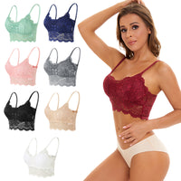 Anti-glare Lace Beautiful Back Strap Wrap Chest Underwear