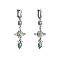 Europe And America Creative Gold Bead Earrings For Women