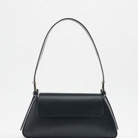 Solid-color Soft-texture Versatile Crossbody Underarm Baguette Trendy Mini Bag
