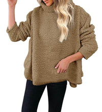 Stylish Loose-fitting Womens Pullover Hoodie Sweatshirt