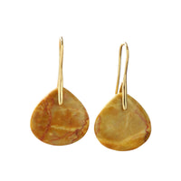 Women's Natural Stone Teardrop Earrings