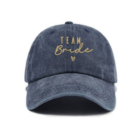 Retro Distressed Letter-print Washed Soft-crown Baseball Cap Outdoor Casual Sunshade Hat