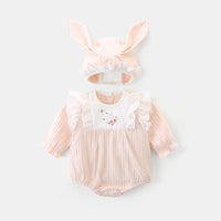 Baby Cotton Long-sleeved Jumpsuit