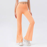Female High Waisted Hip Lifting Micro Trumpet Yoga Pants