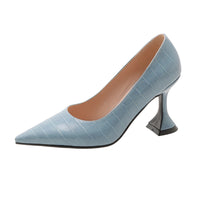 Womens Minimalist Pointed-toe High Heels