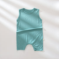 Baby Summer Modal Thin Sleeveless Tank Top Romper