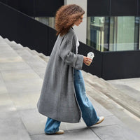 Autumn And Winter Women's Long Cardigan Sweater