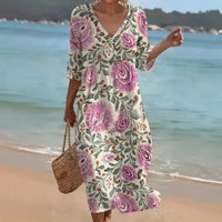 Women's Clothing Fashion Long Sleeve Dress