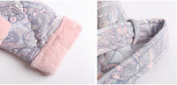 Women's Simple Coral Velvet Thick Warm Nightdress