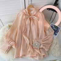 Womens Designer French-style Shirt