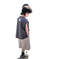 Children's Summer Clothing Sleeveless Vest Trendy Cool Top