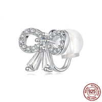 Single Bow Ear Clip Special Fashion Personality Daily