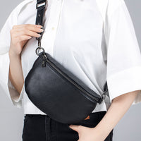 Genuine Leather Simple Women's High-grade Messenger Bag Shoulder