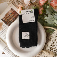 Autumn And Winter Rabbit Fur Socks For Women