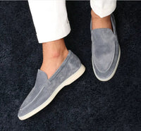 Summer Frosted Suede Men's One Pedal
