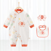 Cotton Jumpsuit Warm Newborn Crawling Suit