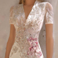 European And American 3D Digital Print Womens Dress