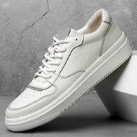 New Men's Casual Leather Shoes Formal Soft Sole