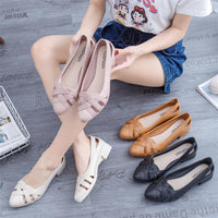 Solid Color Hollowed Leisure Women's Sandals