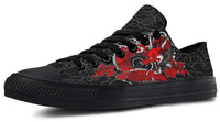 Fashion Printed Couple High Top Canvas Shoes
