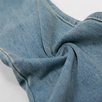 Butterfly Lace Stitching Design Jeans For Women